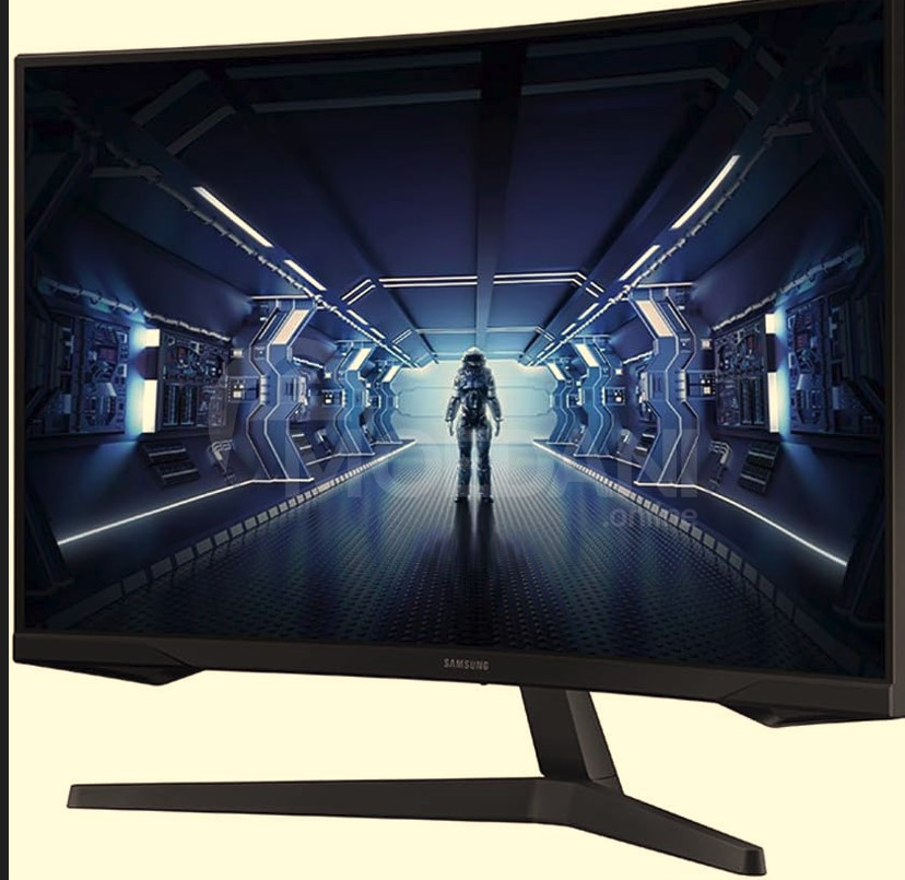 Monitor – Samsung Odyssey G5, 27″ 165Hz Curved Gaming Monitor Tbilisi - photo 3