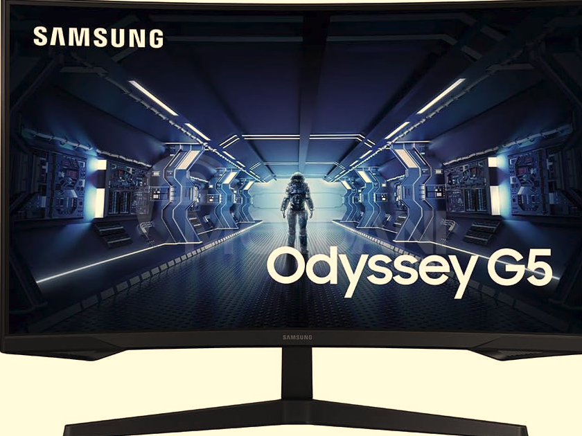 Monitor – Samsung Odyssey G5, 27″ 165Hz Curved Gaming Monitor Tbilisi - photo 1