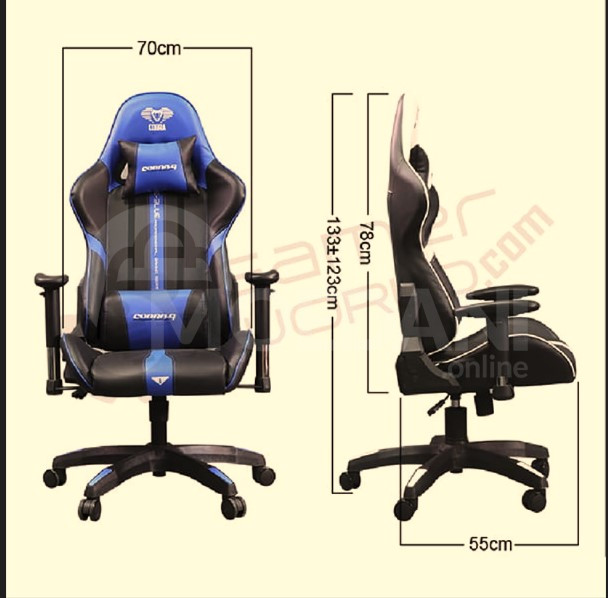 Chair: E-Blue EEC412BWAA-IA Gaming Chair / WHITE Tbilisi - photo 3