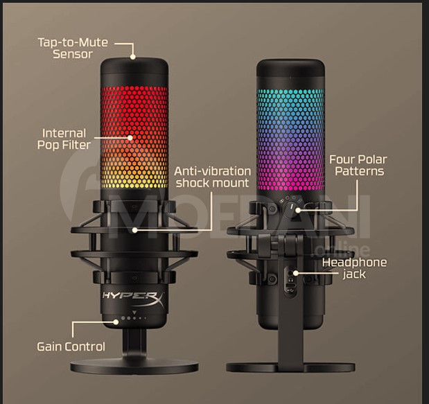 Microphone - HyperX QuadCast Tbilisi - photo 3
