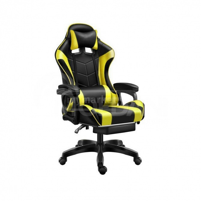 Игровое кресло желтого цвета Тбилиси - изображение 1