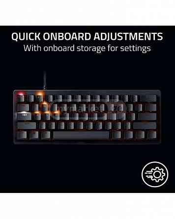 კლავიატურა - Razer Keyboard Huntsman V3 Pro Mini RGB 61key A თბილისი