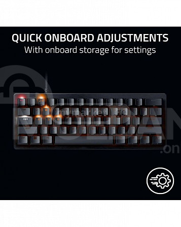 კლავიატურა - Razer Keyboard Huntsman V3 Pro Mini RGB 61key A თბილისი - photo 2