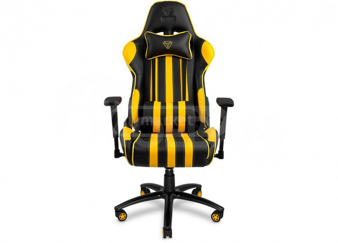 Стул: Yenkee YGC 100YW Sabotage Gaming Chair Желтый Тбилиси - изображение 1