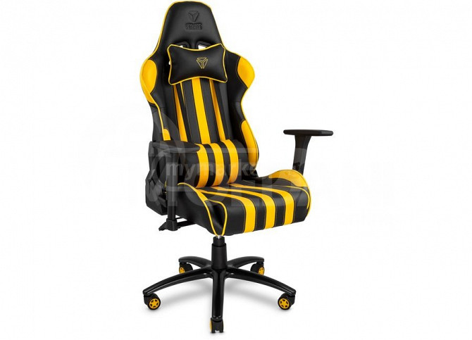 Chair: Yenkee YGC 100YW Sabotage Gaming Chair Yellow Tbilisi - photo 2