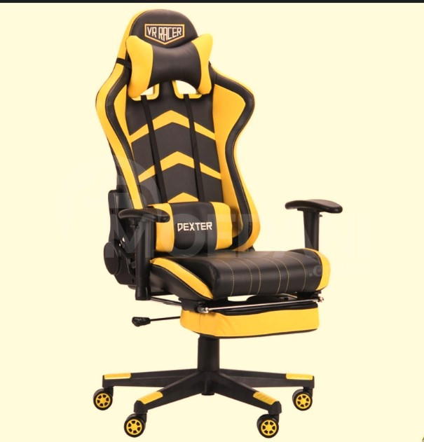 Chair: Yenkee YGC 100YW Sabotage Gaming Chair Yellow Tbilisi - photo 1