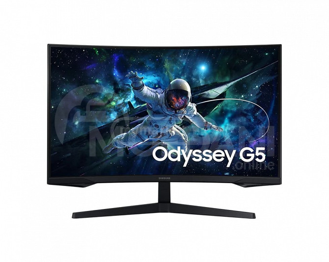Monitor – Samsung Odyssey G5, 27″ 165Hz Curved Gaming Monitor Tbilisi - photo 1