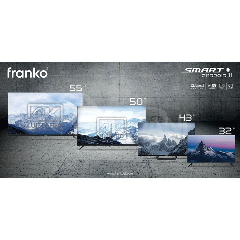 Франко SMART TV FRANKO FTV-43SF1100 43 дюйма, FULL HD Тбилиси - изображение 2