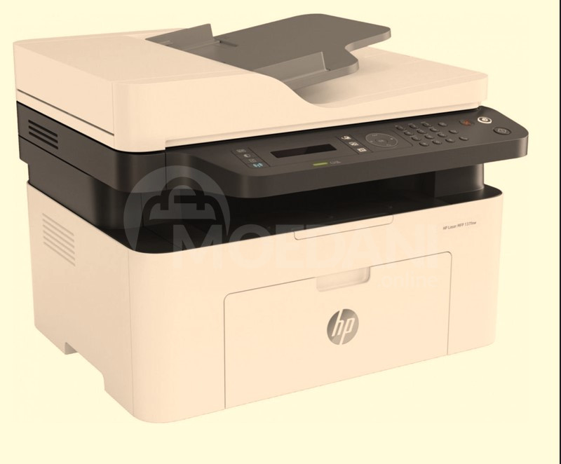 Multifunction printer HP Laser MFP 137fnw (4ZB84A) Tbilisi - photo 2