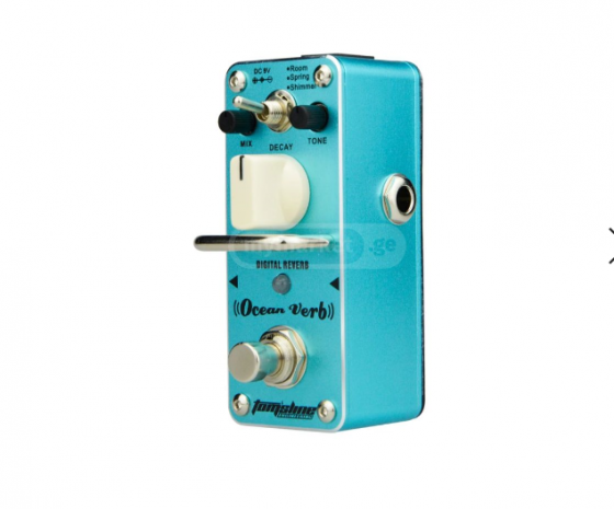 Tomsline AOV-3 Ocean Verb Digital Reverb Pedal გიტარის ეფექტი თბილისი