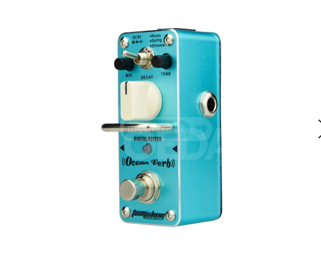 Tomsline AOV-3 Ocean Verb Digital Reverb Pedal გიტარის ეფექტი თბილისი - photo 2