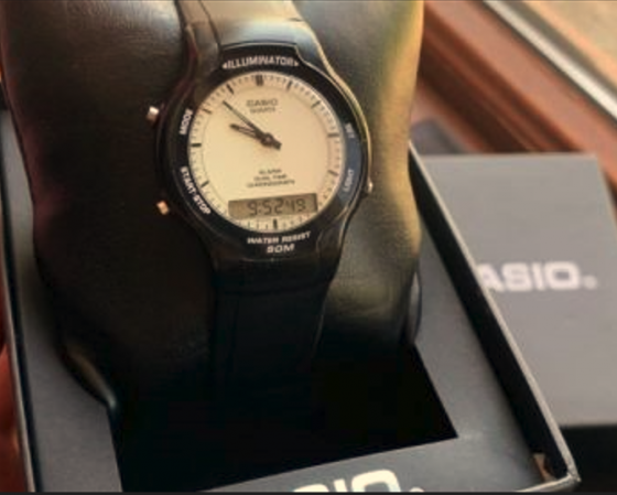 CASIO . dual - time. კაცი - ქალი. ახალი. თბილისი