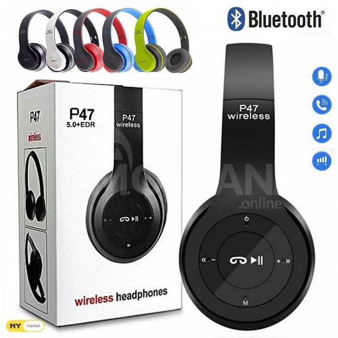 bluetoot headset P47 თბილისი - photo 2