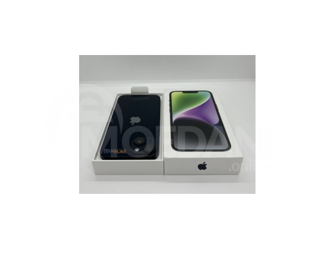 iPhone 14 - Black - 128gb - ახლები!!! - აქციაში თბილისი - photo 1