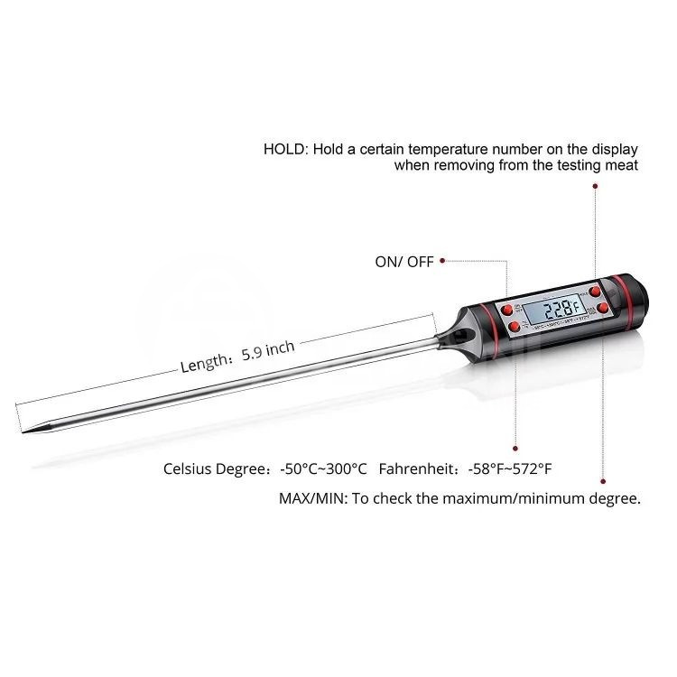 კულინარიული თერმომეტრი თბილისი - photo 3