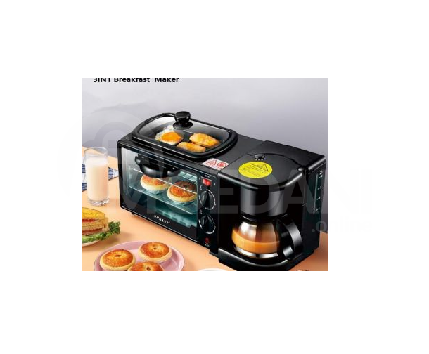 Sokany საუზმის მოსამზადებელი აპარატი. 3 in 1. თბილისი - photo 1