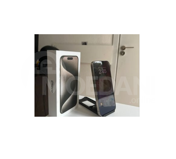 iPhone 15 Pro (128 ГБ) — с гарантией/рассрочкой 1 год №155125 Тбилиси - изображение 2
