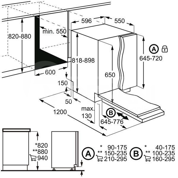 ჭურჭლის სარეცხი მანქანა Electrolux EES948300L თბილისი - photo 2