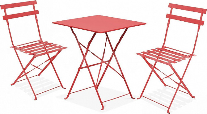 მაგიდა, 2 სკამი, ამერიკული სტილი., უფასო მიწოდება! თბილისი - photo 1