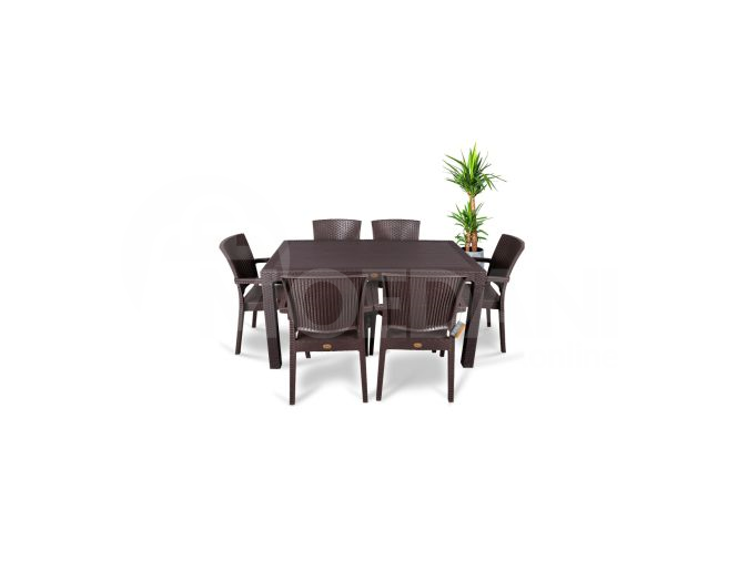 Table, 4 chairs, free shipping! CAPPUCCINO & RUMBA Tbilisi - photo 2