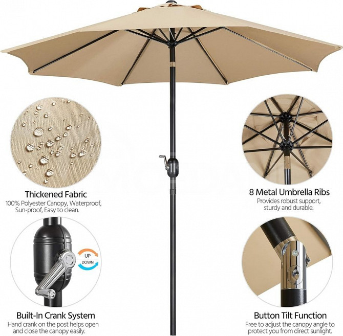 ქოლგა, საქანელა, ტენტი, ფანჩატური, ჰამაკი, უფასო მიწოდება. თბილისი - photo 3