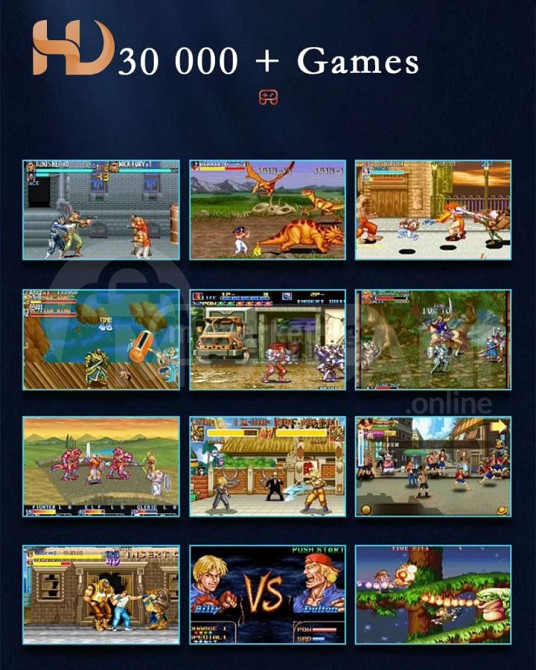 Консоль с джойстиками – 30 000+ игр – апскейлинг до 4К Тбилиси - изображение 2