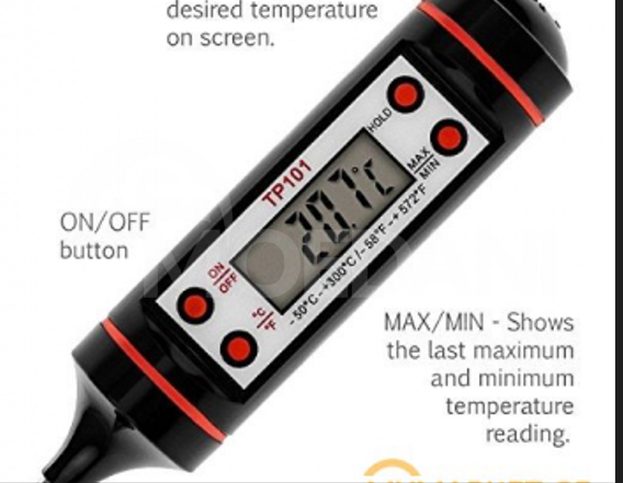 თერმომეტრი- საცალო საბითუმო თბილისი - photo 3