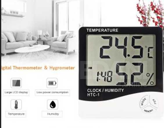 Digital thermometer, hygrometer Tbilisi - photo 1