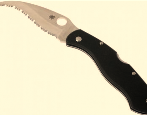 Spyderco სპაიდერკო Civilian G-10 Black Knife / დანა / dana თბილისი