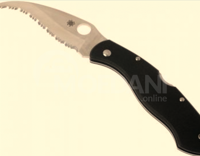 Spyderco სპაიდერკო Civilian G-10 Black Knife / დანა / dana თბილისი - photo 3