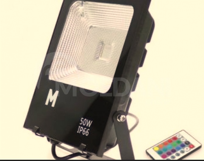 Светодиодный проектный светильник RGB для фотостудии 50 Вт/студийный проектор RGB Тбилиси - изображение 4