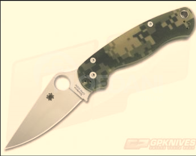 Spyderco სპაიდერკო ParaMilitary 2 Digicam G10 / დანა / dana თბილისი - photo 2