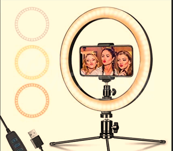 tiktok Ring light Make Up small/ტიკტოკის ლედ განათება თბილისი - photo 1