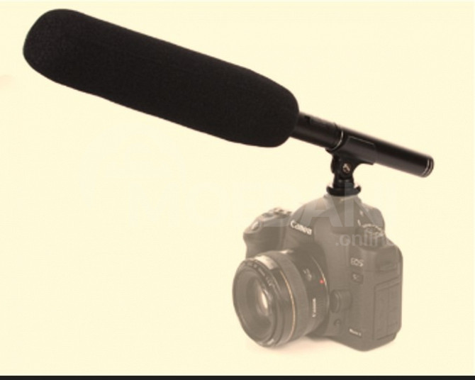Профессиональный микрофон для видеоблогов и микрофон для видеокамеры/профессиональный микрофон для видеоблогов и микрофон на штанге Тбилиси - изображение 6