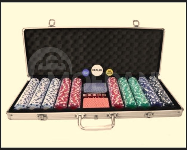 poeker chips professional / poker case 500 Tbilisi - photo 3