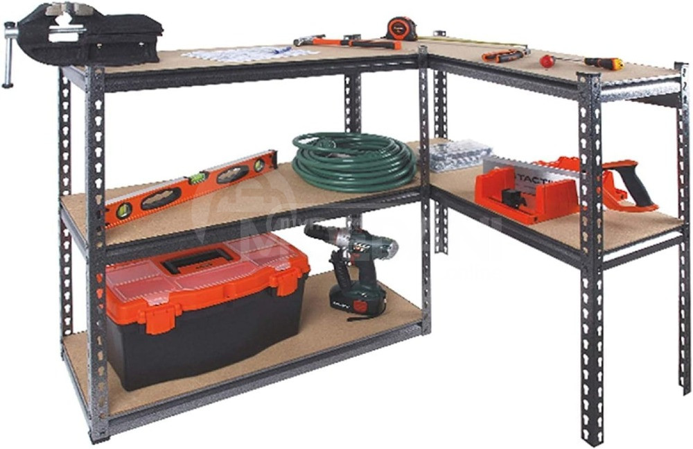 Полка металлическая, скидка. Бесплатная доставка! 86x36x183 СМ Тбилиси - изображение 3