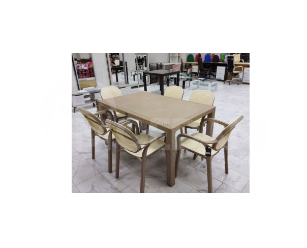 მაგიდა, 4 სკამი, უფასო მიწოდება! CAPUCCINO,. თბილისი - photo 1