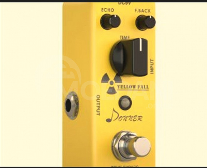 Donner Yellow Fall Delay Guitar Pedal Guitar effect pedal Tbilisi - photo 1