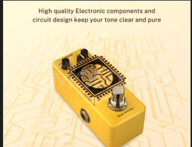 Donner Yellow Fall Delay Guitar Pedal Guitar effect pedal Tbilisi - photo 4