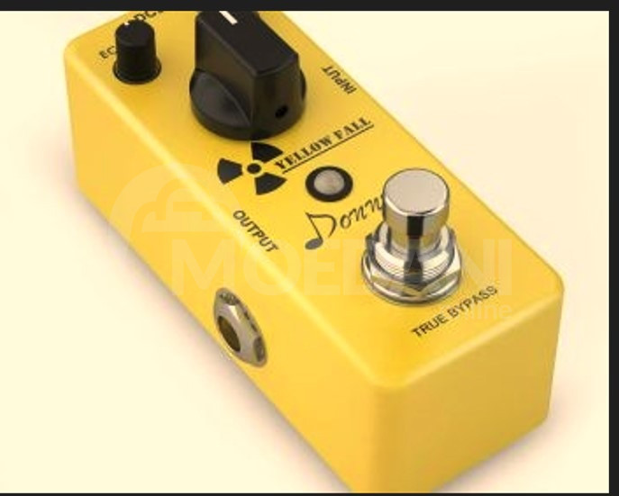 Donner Yellow Fall Delay Guitar Pedal გიტარის ეფექტი პედალი თბილისი - photo 2