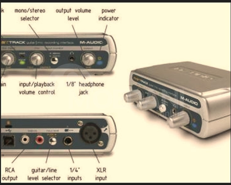 M-Audio Fast Track USB Interface audio interface Tbilisi - photo 5