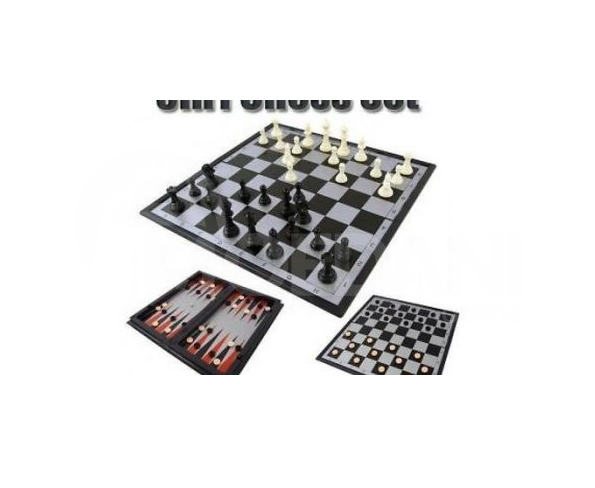 Magnetic chess backgammon chess (Damka) Tbilisi - photo 2