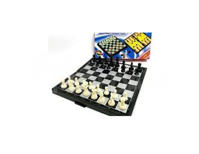 Magnetic chess backgammon chess (Damka) Tbilisi - photo 3