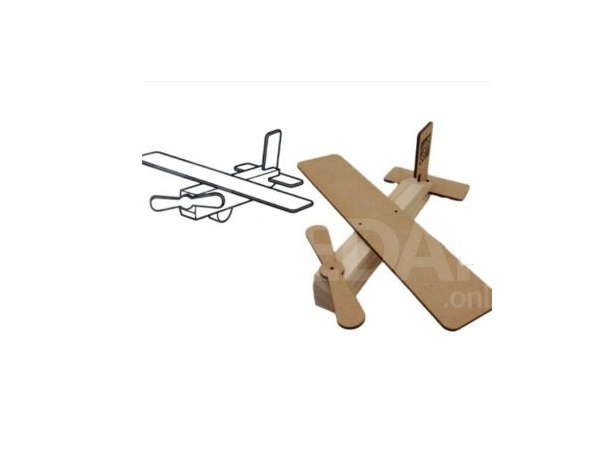 Toys Toys American toy wooden plane Tbilisi - photo 1