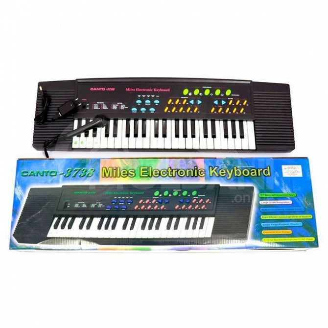 სათამაშოები საბავშვო სათამაშო მუსიკალური პიანინო სინთეზატორი თბილისი - photo 1