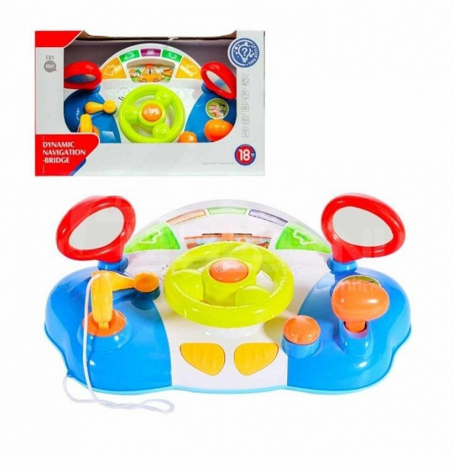 Toys children's toy steering wheel musical Tbilisi - photo 1