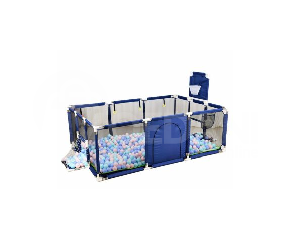 Discount!!! Children's iron playpen with basketball shield Tbilisi - photo 1