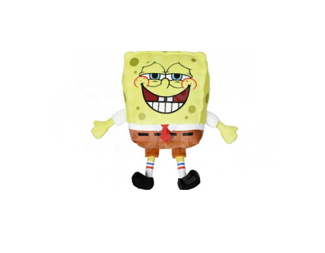 Мягкая пушистая игрушка Губка Боб для детей Тбилиси - изображение 1