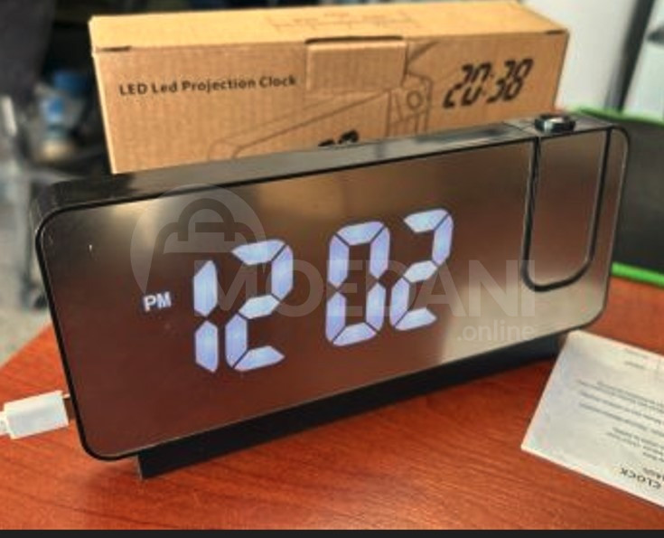 Светодиодные часы с календарем Тбилиси - изображение 1