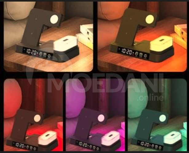 Часы с беспроводной зарядкой Тбилиси - изображение 2